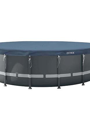 Захисний тент-чохол intex 28084, ø 488 см для каркасного басейну