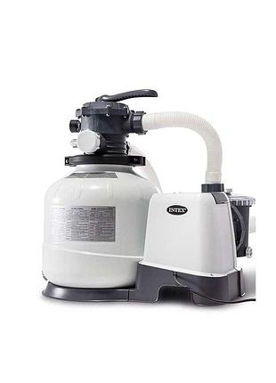 Песочный фильтр-насос intex 26656 (sx2100 plus, model: sf80220), 7 900 л\ч, 23 кг, с wifi