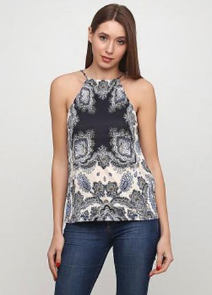 Трикотажный топ с принтом h&m