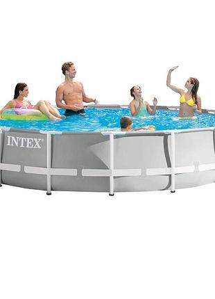 Каркасный бассейн intex 26724-0, 457 х 107 см (бассейн)