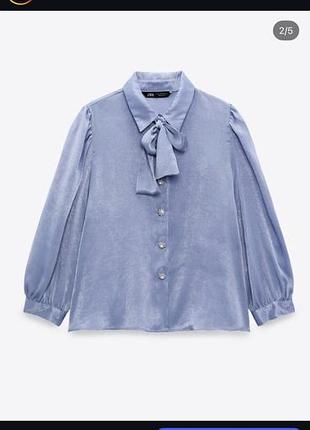 Сатинова сорочка zara