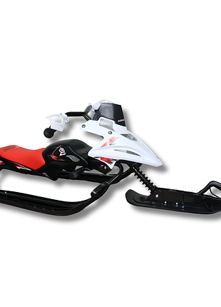 Санки-мотоцикл prime sport arctic moto красные