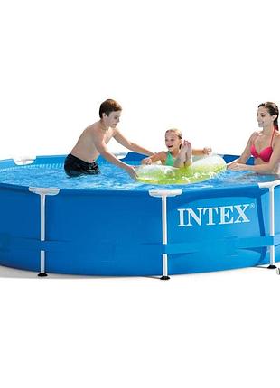 Каркасный бассейн intex 28202, 305 x 76 см (бассейн, фильтр 1 250 л/ч)