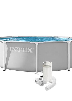 Каркасный бассейн intex 26706, 305 x 99 см (бассейн, фильтр 2 006 л/ч)