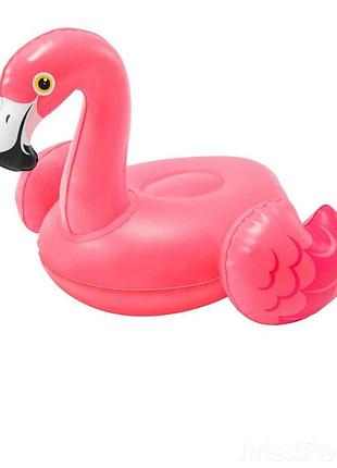 Надувная игрушка intex 58590 «фламинго», 24 х 16 см