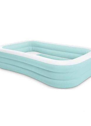 Дитячий надувний басейн intex 58497, 264 х 165 х 56 см