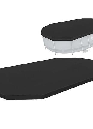 Накрытие для каркасного бассейна bestway 58425 427 x 250 x 100 см