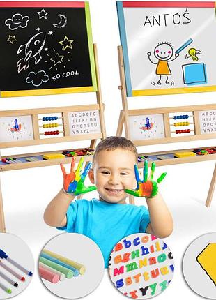 Магнітна дошка ricokids 780100 різнокольорова