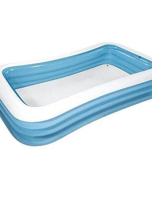 Дитячий надувний басейн intex 58484, прямокутний, 305 х 183 х 56 см