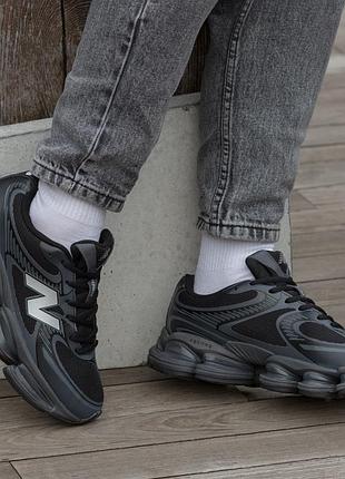 Кроссовки new balance 2000 black grey