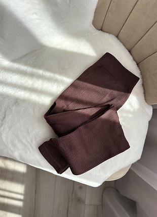Легінси в рубчик zara 5