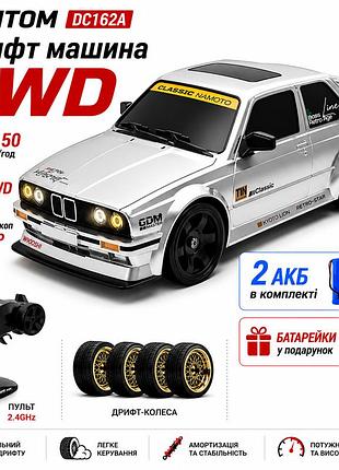 Радіокерована машинка kamtom dc162a 1:16 4wd до 50 км/год, rc дрифт авто, спортивний автомобіль на пульті, гіроскоп esp, 2 акуму