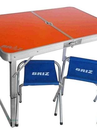 Стіл-валіза2стільця а-2 d-60*90*55см тм briz