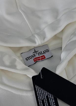 Худі stone island x supreme 3