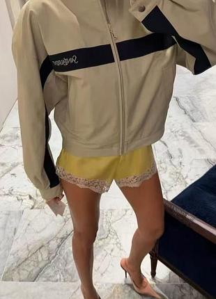 Куртка-вітровка з бавовни від бренду yves saint laurent під замовлення 2-3 тижні