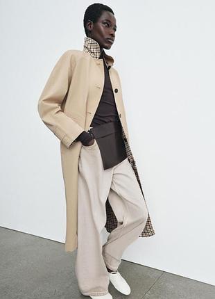 Двусторонний тренч от zara