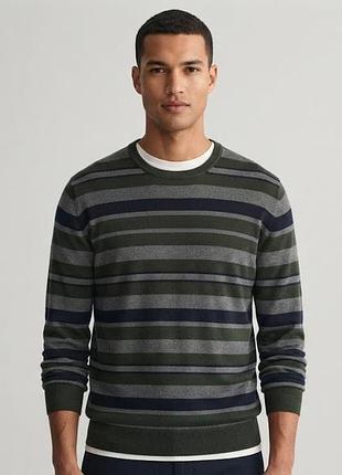 Pierre cardin шерстяной джемпер в полоску