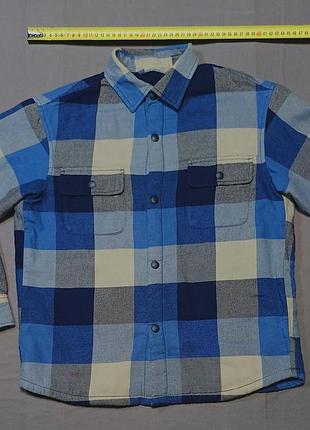 Комір 37 см uniqlo  size 9-10  years  тепла  сорочка куртка на штучному хутрі
