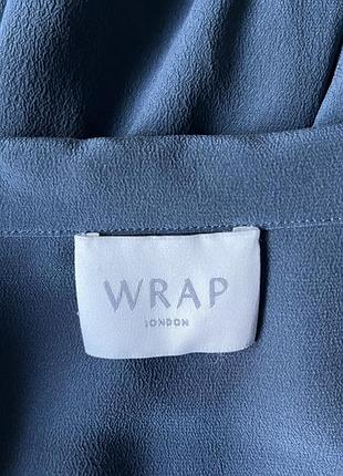 Шовкова блуза wrap london 7