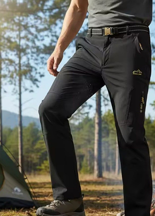 Треккинговые  штаны fanuoceta outdoor черные l xl