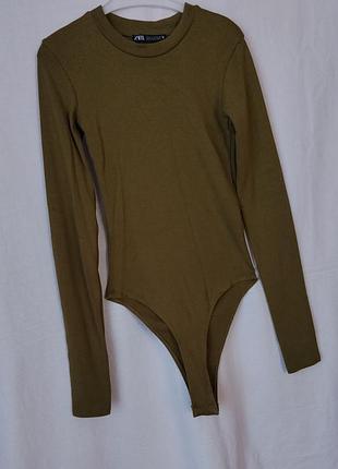 Боді базове трикотажне zara    роз. 44