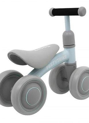 Детский беговел pettytrike голубой 4