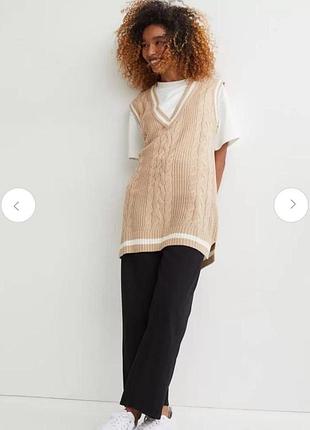 Жилет жакет з косами h&m