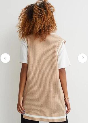 Жилет жакет с косами h&amp;m 7