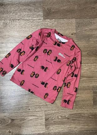 Лонгслів jack wolfskin для дівчинки, на вік 7-8р. на зріст 128см.