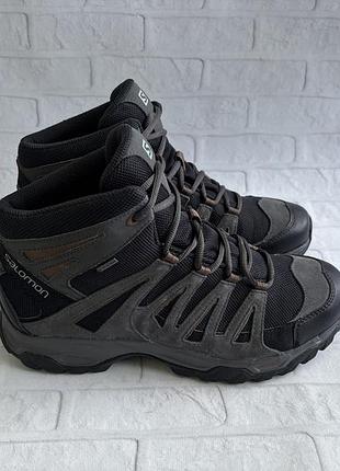 Мужские треккинговые ботинки саломон salomon x ultra 3 mid outdoor BSDx gore-tex size 44 размер кроссовки кроссовки трекингови ботинки сапоги оригинал