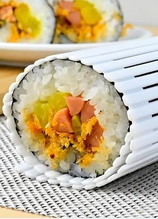 Палички для ролів(учбові)+коврик для приготування ролів.набір.