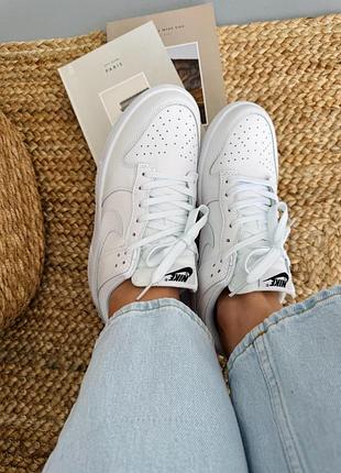 😍 женские кроссовки nike dunk full white 8