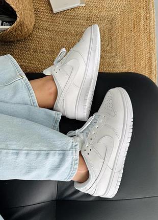 😍 женские кроссовки nike dunk full white 9