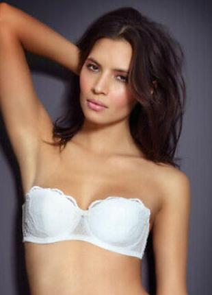 Люксовый кружевной бюстгальтер agent provocateur knickers forever (75e / 90e)