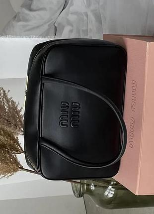 Сумка женская leather beau tote bag classic black premium
