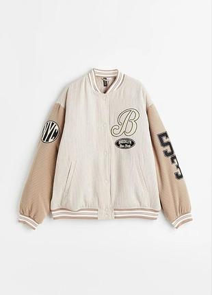 Вельветова куртка бомбер h&m