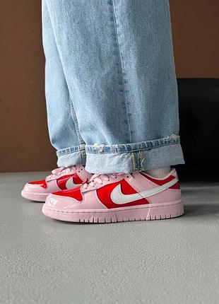 😍 жіночі кросівки nike dunk low be me/valentines day