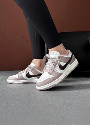 😍 женские кроссовки nike dunk low sail pluum eclipse 2