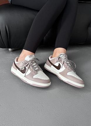 😍 женские кроссовки nike dunk low sail pluum eclipse 5