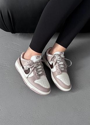 😍 женские кроссовки nike dunk low sail pluum eclipse 6
