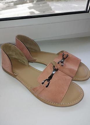Замшеві босоніжки asos