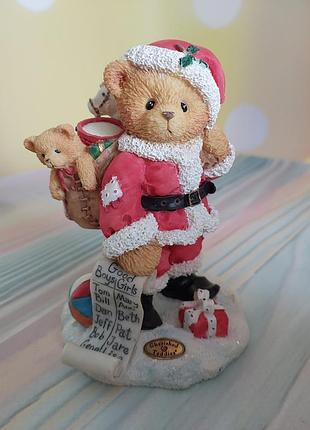 Вінтажна колекційна фігурка cherished teddies під назвою "nickolas - you're at the top of my list"