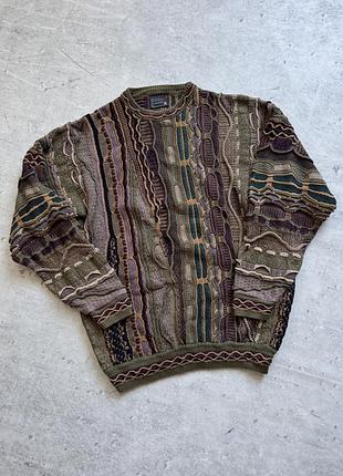 Вінтажний светр кофта coogi vintage