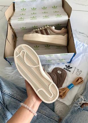 Adidas campus bad bunny chalky brown 4