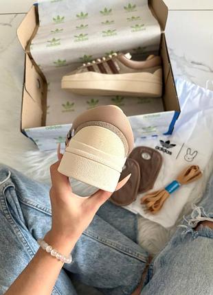 Adidas campus bad bunny chalky brown 7