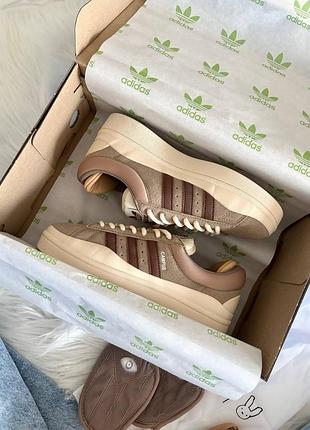 Adidas campus bad bunny chalky brown 10