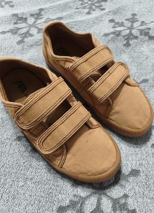 Кеди на ліпучках 35 zara 9