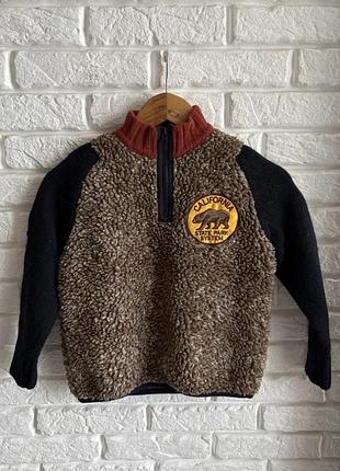 Napapijri дитячий баранчик фліс шерсть wool