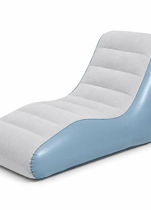 Надувное кресло - лежак bestway 75127, 133 х 88 х 79 см