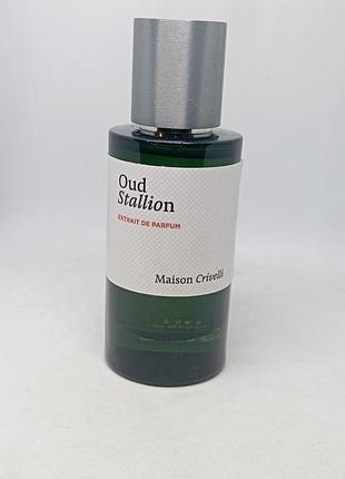 Экстракт парфюма oud stallion maison crivelli